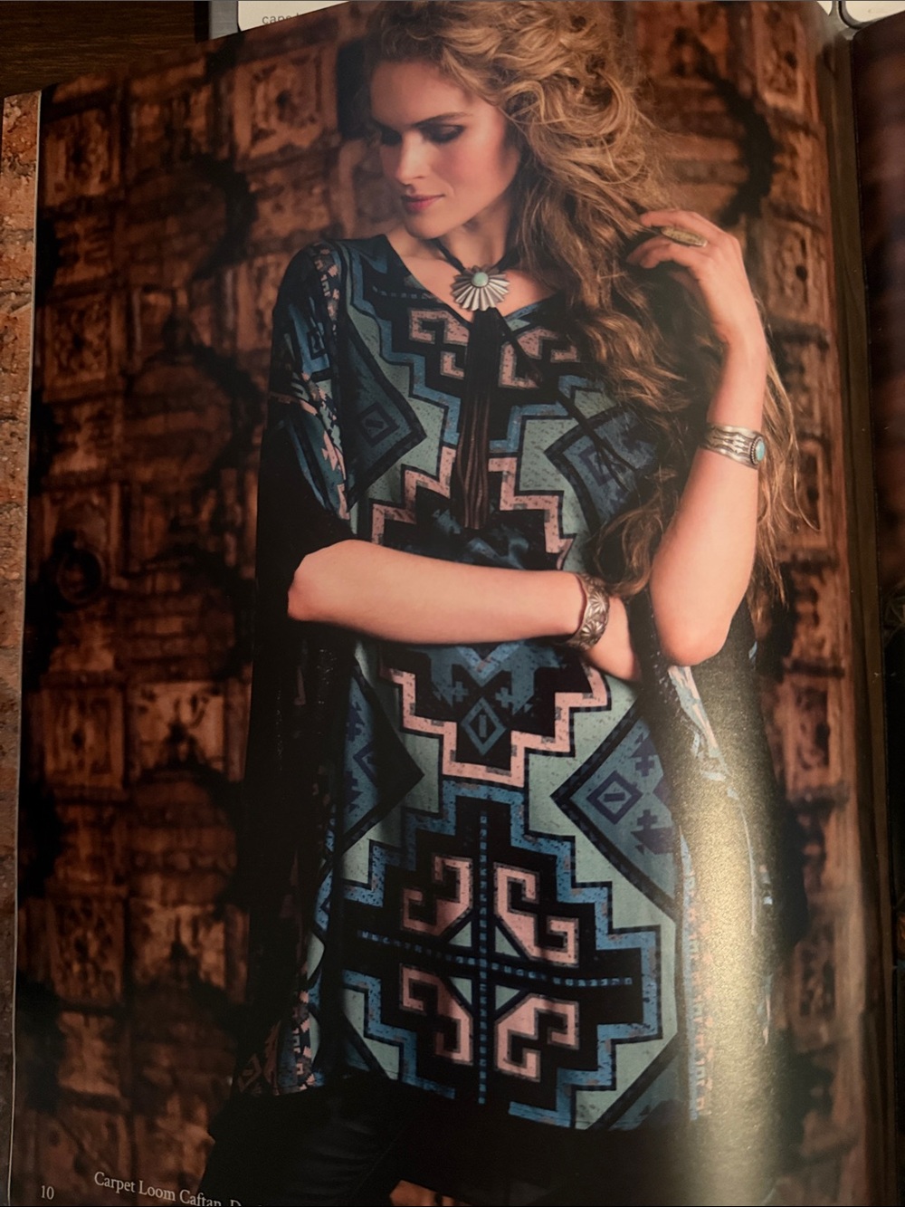 Double D Ranch Carpet Loom Caftan